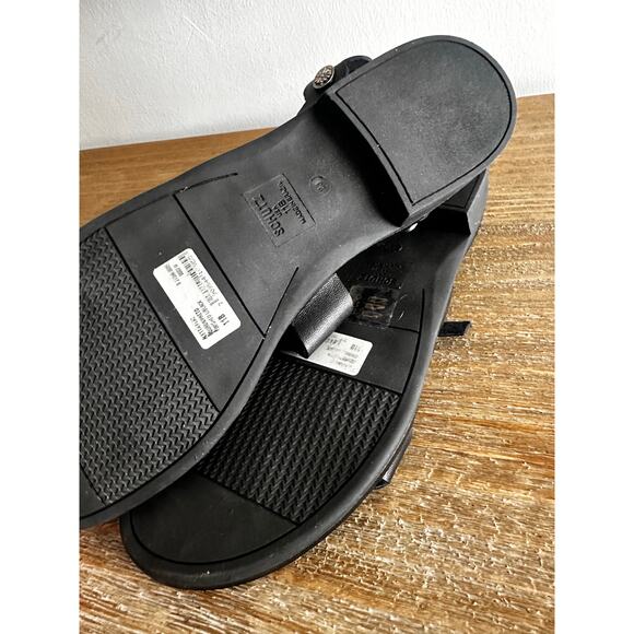 Schutz ALETTA LEATHER SANDAL size 11B New comfy flats for any occasion - Picture 14 of 16